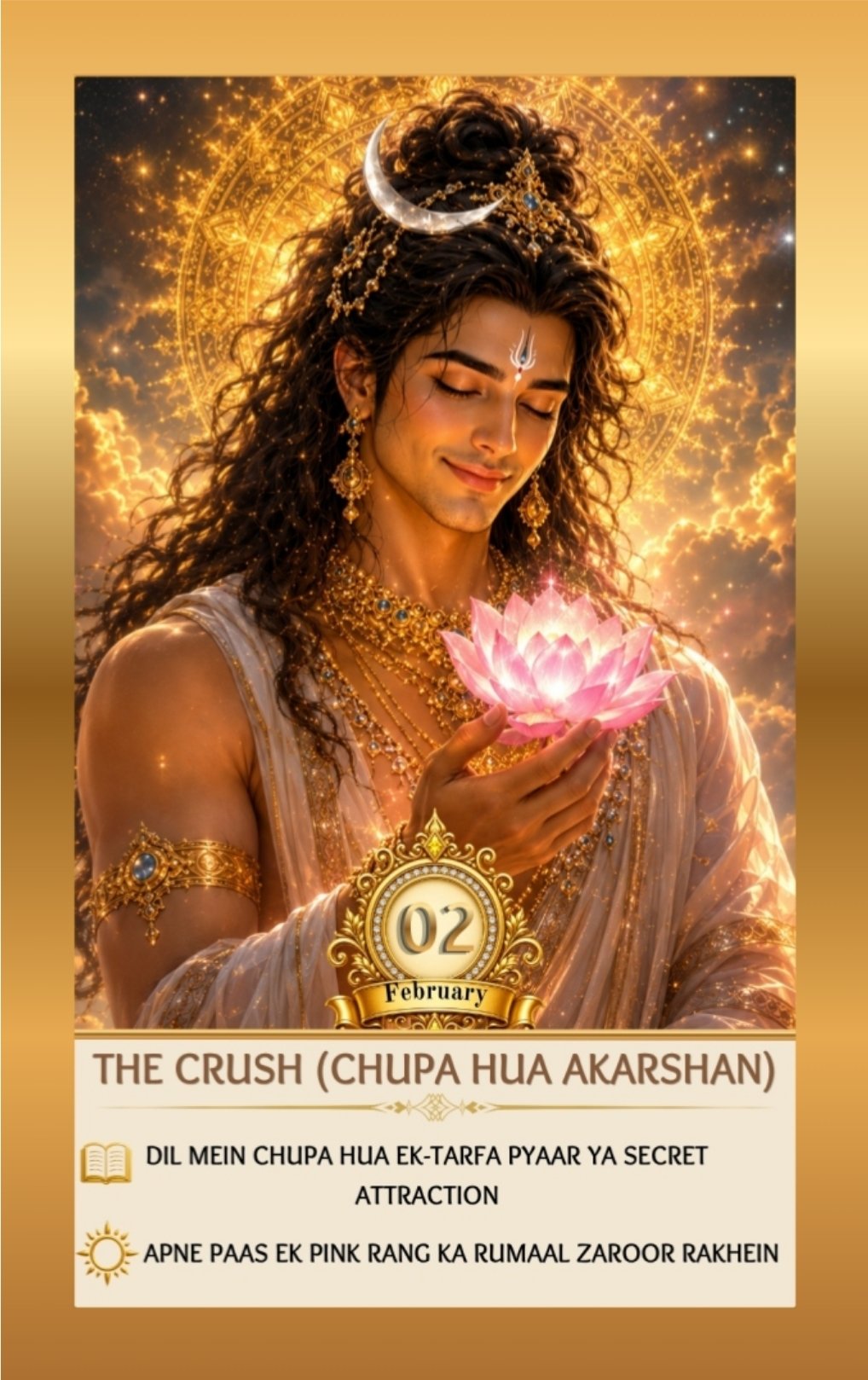 The Crush Oracle Card
